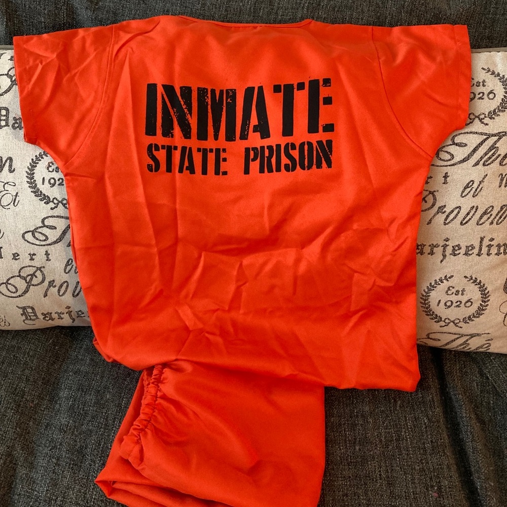 Spirit Halloween Inmate Costume